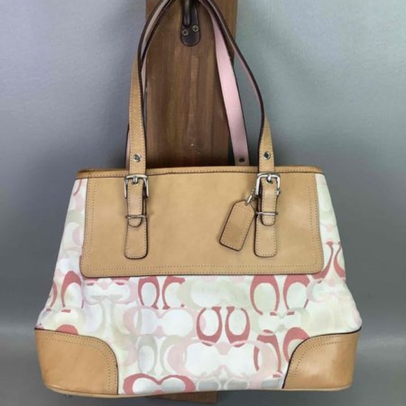 Coach Handbags - Coach Purse-Signature Jacquard Doctor's Bag, w/COA